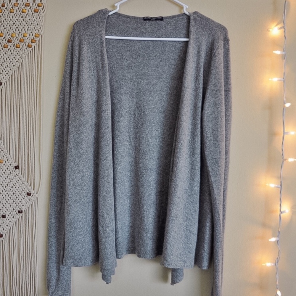 Brandy Melville | Wool Grey Cardigan